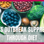 Herpes outbreak suppression using diet